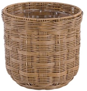 Astin+Sinclair+%26lsquo%3BChecked%26rsquo%3B+300+x+280mm+Medium+Poly+Rattan+Basket+Planter+in+Natural