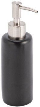 Estilo+190mm+x+60mm+Basic+Soap+Dispenser+in+Matt+Black