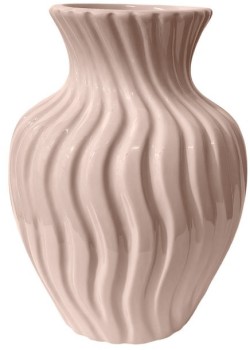 Astin-Sinclair-Wavy-200mm-x-150mm-Ceramic-Vase-in-Blush on sale