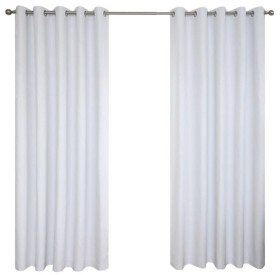 Windoware-Maple-223cm-x-120cm-Eyelet-Blockout-Curtains-in-White on sale