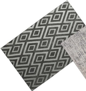 MaxFind+%26lsquo%3BMisurni%26rsquo%3B+230cm+x+160cm+Rug+in+Charcoal+Diamond