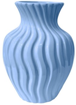 Astin+Sinclair+%26lsquo%3BWavy%26rsquo%3B+200mm+x+150mm+Ceramic+Vase+in+Blue