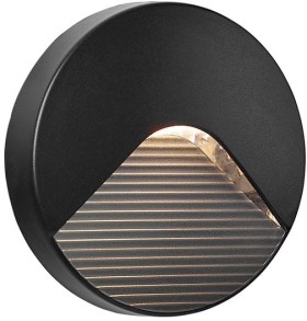 Brilliant-Lighting-Sanur-13cm-Modern-Wall-and-Step-Light-in-Black on sale