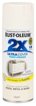 Rust-Oleum+%26lsquo%3B2x+Ultra+Cover%26rsquo%3B+Spray+Paint+in+Satin+Heirloom+White+340g