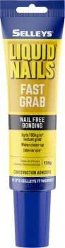 Selleys+130g+Liquid+Nails+%26lsquo%3BFast+Grab%26rsquo%3B+Strong+Adhesive