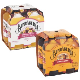 Bundaberg-Ginger-Beer-or-Sparkling-Drink-4-x-375ml on sale