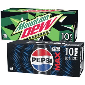 Pepsi%2C+Solo%2C+Mountain+Dew+or+Schweppes+Lemonade+Soft+Drink+Varieties+10+x+375ml
