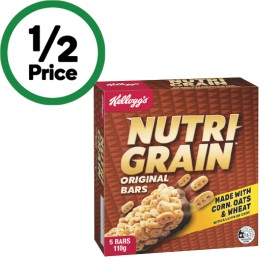 Kelloggs-Nutri-Grain-Bars-110g-Pk-5 on sale