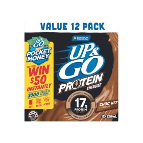 Sanitarium+UP%26amp%3BGO+Protein+Energize+Liquid+Breakfast+12+x+250ml
