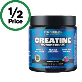 Famous-Nutrition-Sport-Creatine-300g on sale