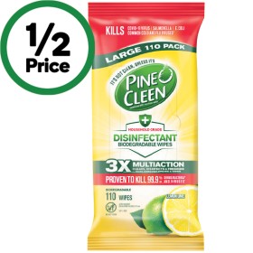 Pine+O+Cleen+Disinfectant+Wipes+Pk+110