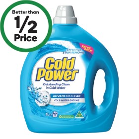 Cold-Power-Laundry-Liquid-4-Litre on sale