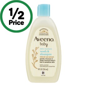Aveeno-Baby-Daily-Moisture-Light-Scent-Sensitive-Wash-Shampoo-236ml on sale