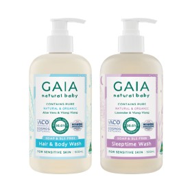 GAIA+Natural+Baby+Hair+%26amp%3B+Body+Wash+500ml+or+Natural+Baby+Sleeptime+Wash+500ml