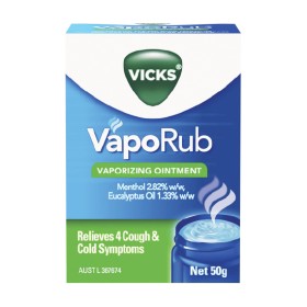 Vicks-Vaporub-Decongestant-Rub-50g on sale