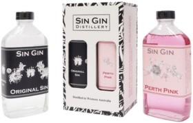 Sin+Gin+Distillery+Perth+Pink+and+Original+Sin+Gift+Pack+200mL