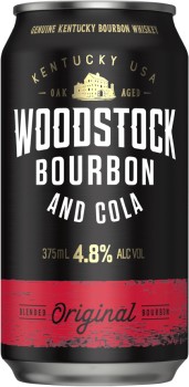 Woodstock+Bourbon+%26amp%3B+Cola+4.8%25+Cans+10+Pack+375mL