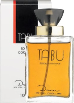Dana-Tabu-Cologne-Spray-100mL on sale