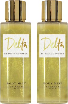 Delta-Goodrem-Delta-Shimmer-Body-Mist-250mL on sale