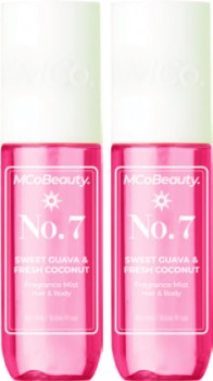 MCoBeauty-Sweet-Guava-Fresh-Coconut-No-7-Fragrance-Hair-Body-Mist-240mL on sale