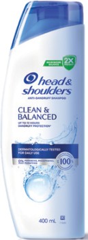Head+%26amp%3B+Shoulders+Clean+%26amp%3B+Balanced+Shampoo+400mL