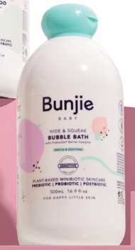 Bunjie-Baby-Bubble-Bath-500mL on sale