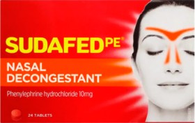 Sudafed+PE+Nasal+Decongestant+24+Tablets