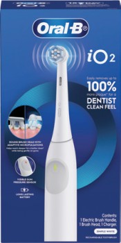 Oral-B+Power+Toothbrush+iO+2+Series+Electric+White