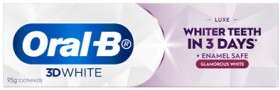 Oral-B+3D+White+Luxe+Glamorous+White+Toothpaste+95g