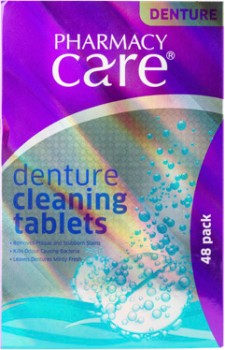Pharmacy+Care+Denture+Cleaning+Tablets+48+Pack
