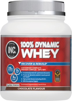 INC-100-Dynamic-Whey-Chocolate-Flavour-1kg on sale