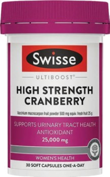 Swisse-Ultiboost-High-Strength-Cranberry-30-Capsules on sale