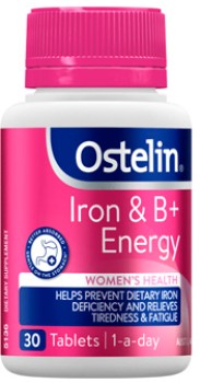 Ostelin+Iron+%26amp%3B+B%2B+Energy+30+Tablets