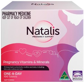 Natalis+Pregnancy+Support+100+Tablets