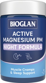 Bioglan+Active+Magnesium+PM+Night+Formula+60+Tablets