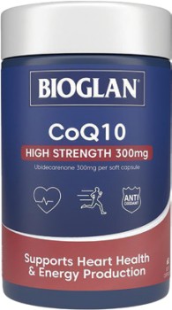 Bioglan-CoQ10-High-Strength-300mg-60-Capsules on sale