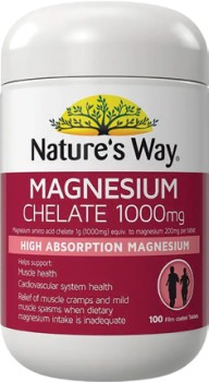 Natures-Way-Magnesium-Chelate-1000mg-100-Tablets on sale