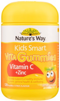 Natures-Way-Kids-Smart-Vita-Gummies-Vitamin-C-Zinc-120-Pastilles on sale