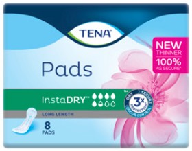 Tena+InstaDry+Extra+Plus+Pads+8+Pack