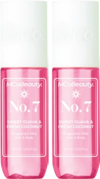 MCoBeauty-Sweet-Guava-Fresh-Coconut-No-7-Fragrance-Hair-Body-Mist-240mL on sale