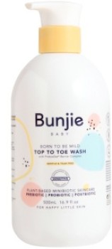 Bunjie+Baby+Top+To+Toe+Wash+500mL