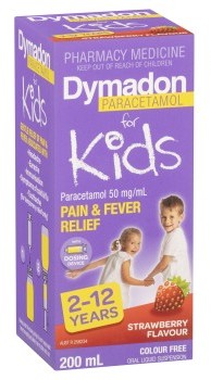Dymadon-For-Kids-2-12-Years-Strawberry-200mL on sale