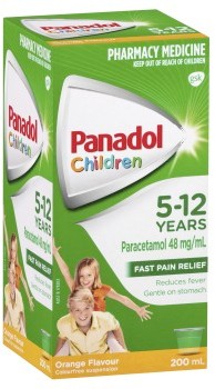 Panadol-Children-5-12-Years-Orange-200mL on sale