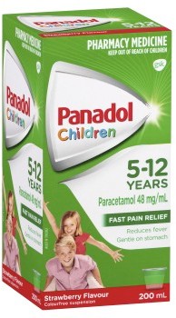 Panadol-Children-5-12-Years-Strawberry-200mL on sale