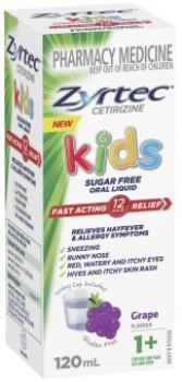 Zyrtec+Kids+Allergy+%26amp%3B+Hayfever+Relief+Grape+Flavour+Oral+Liquid+120mL
