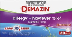 Demazin-Allergy-Hayfever-Relief-30-Tablets on sale
