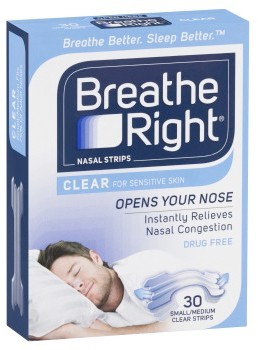 Breathe-Right-Nasal-Strips-Clear-Regular-30-Pack on sale