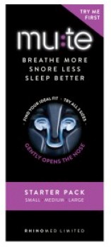 Mute-Snoring-Relief-Starter-Pack on sale