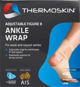 Thermoskin+Adjustable+Figure+8+Ankle+Wrap