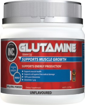 INC-Glutamine-500g on sale